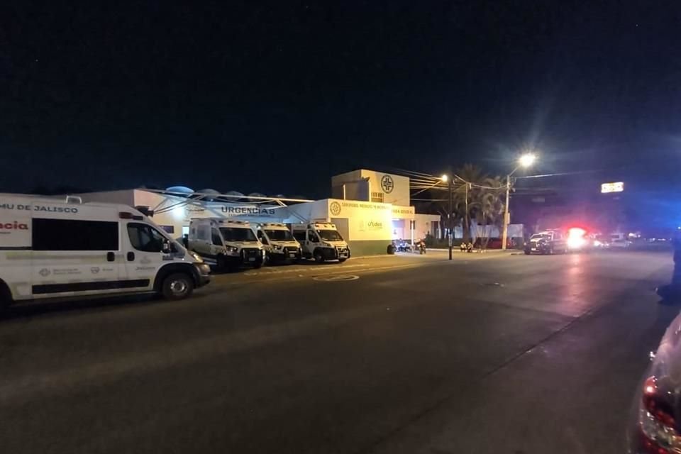 Varios heridos en el enfrentamiento llegaron a la Cruz Verde Marcos Montero, en Tlaquepaque.