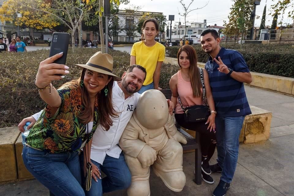 El Paseo Alcalde tendrá hasta mayo la visita de las esculturas de Rodrigo de la Sierra.