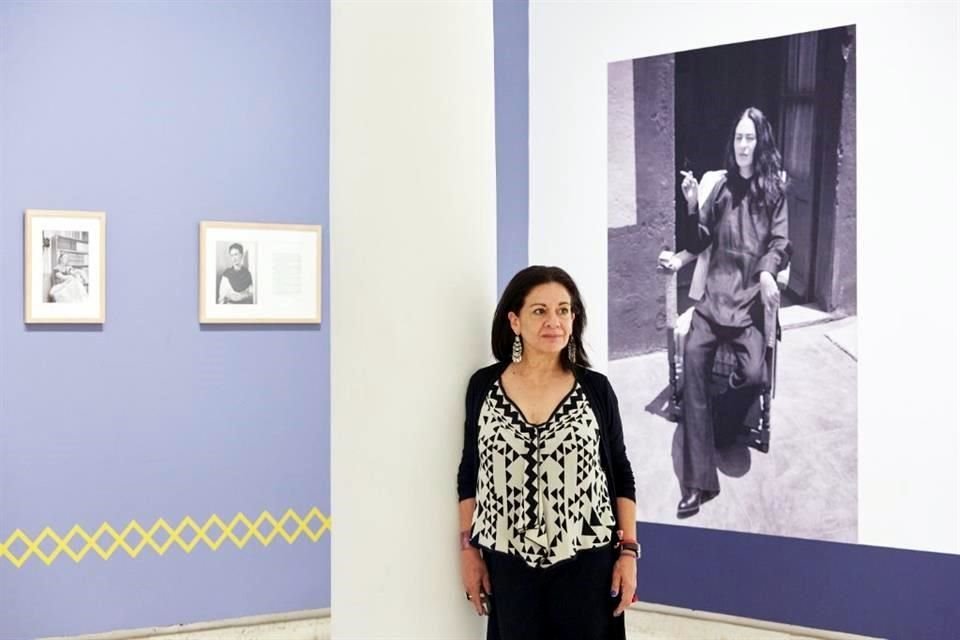 Cristina Kahlo, fotógrafa, curadora y sobrina nieta de Frida Kahlo.