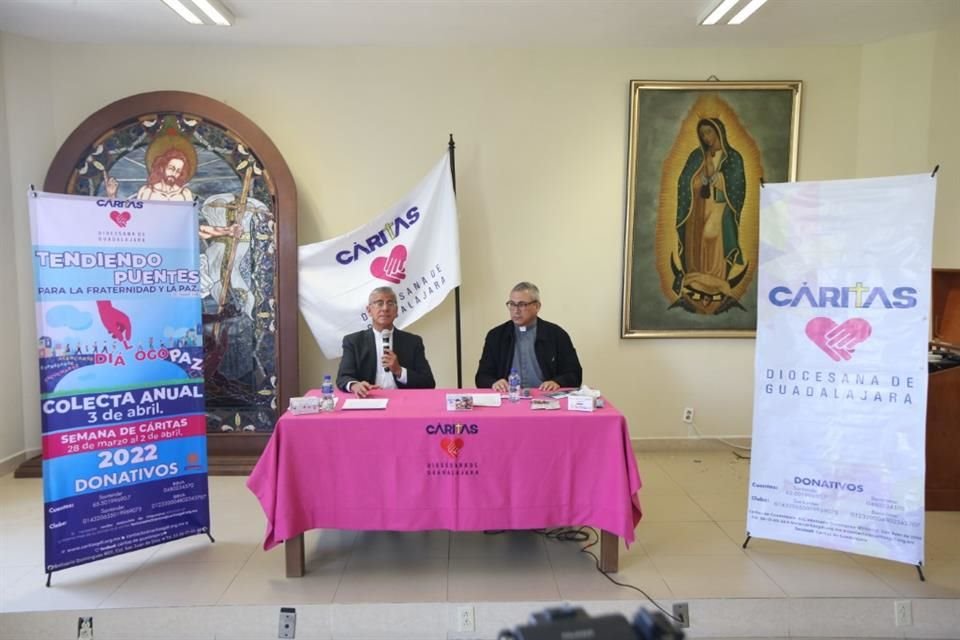 La colecta anual de Cáritas comenzará el 26 de marzo.
