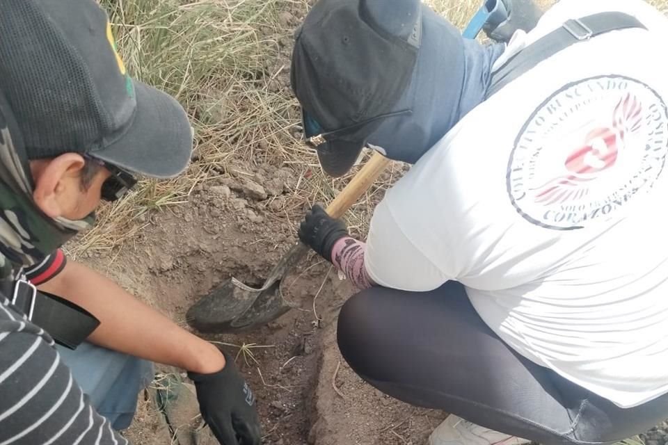 Los colectivos de familiares desaparecidos esperan el apoyo de las autoridades para continuar con la búsqueda en la zona.