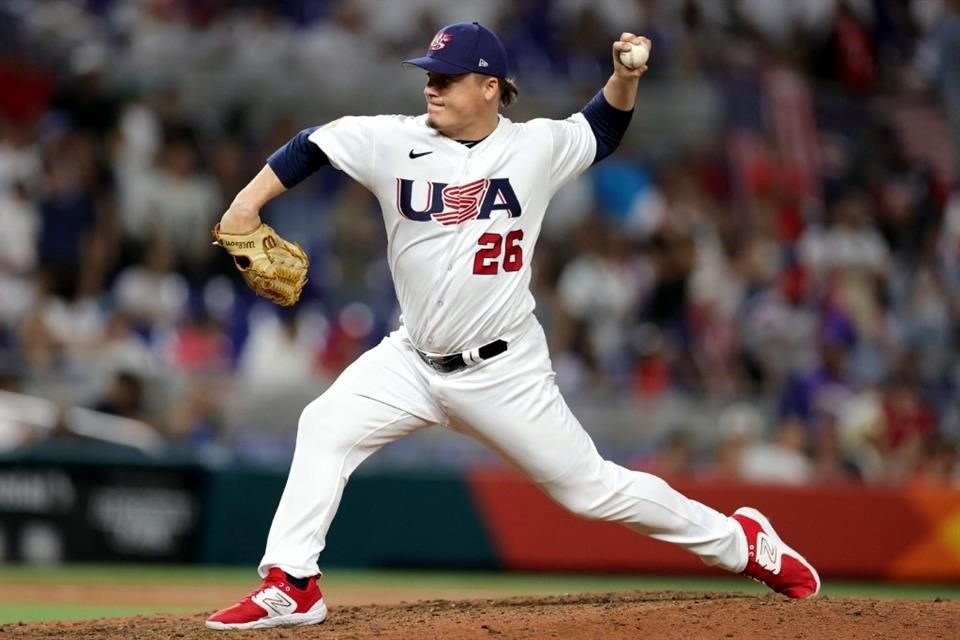 Estados Unidos avanzó a la Final del Clásico Mundial de Beisbol tras apalear 14-2 a Cuba y ahora espera a la novena de México o Japón.