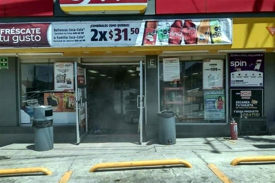 En el marco de una jornada violenta en la que también se registró la quema de un Oxxo y una unidad de pasajeros.