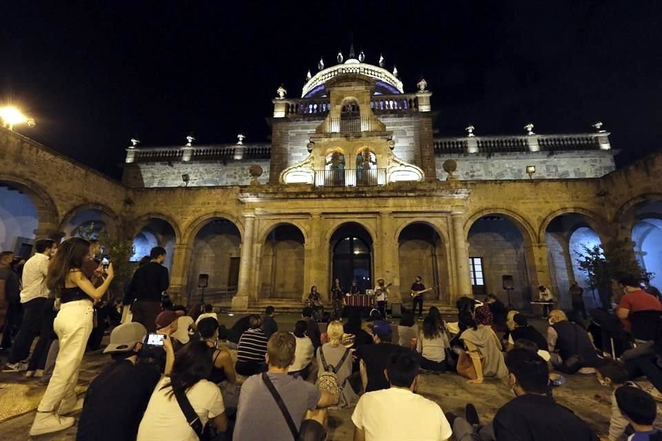 La iniciativa de La Noche del Museo se impulsa en el Museo Cabañas desde hace cinco años.