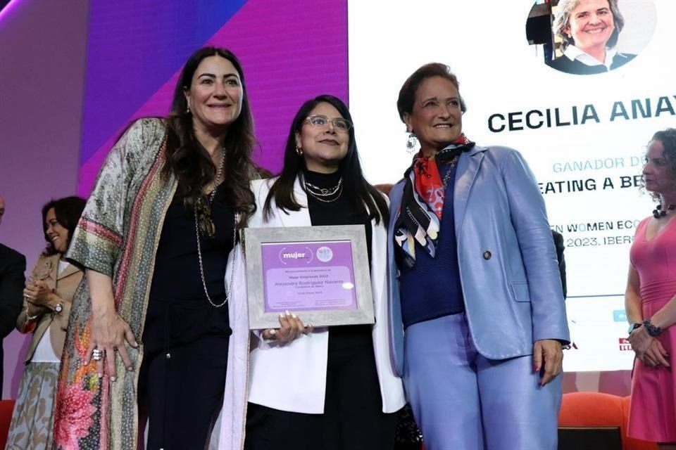 Alejandra Rodríguez, empresaria de Jalisco, ganó el reconocimiento Mujer Emprende, respaldado por la WEF Iberoamérica.