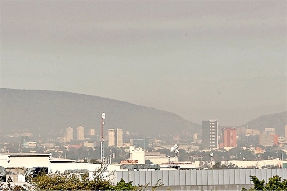 La contaminación se concentra hacia el sur de la Ciudad.