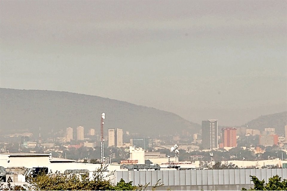 La contaminación se concentra hacia el sur de la Ciudad.