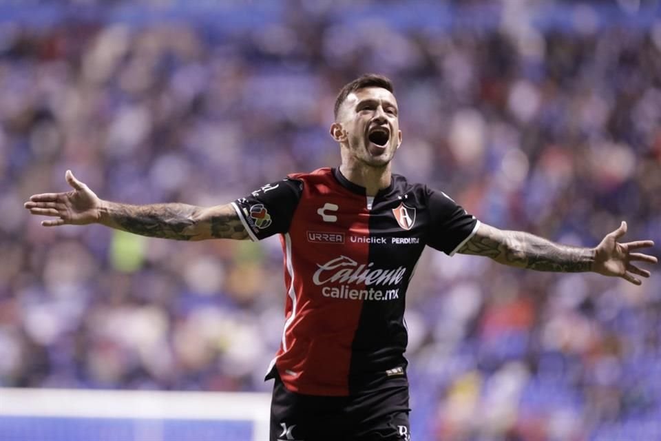 Brian Lozano ha logrado cinco anotaciones para el Atlas en el Clausura 2023.