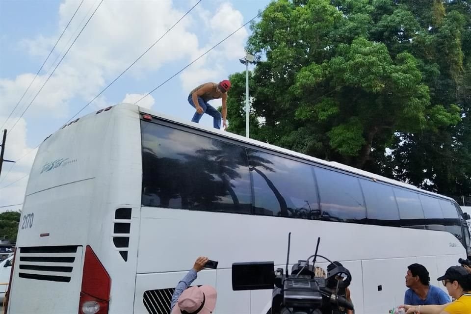 Los centroamericanos lograron escapar.