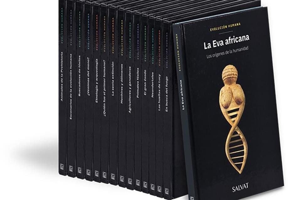 Editorial Salvat vuelve a los aparadores con la colección 'Evolución Humana'.