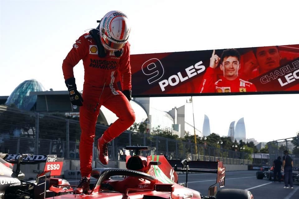 Leclerc volvió a llevarse la pole.