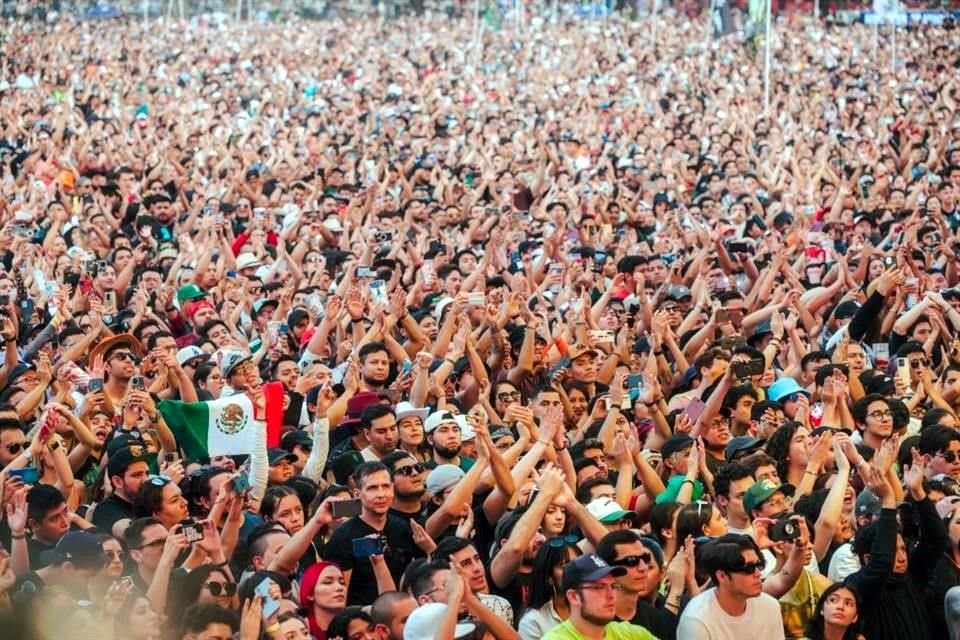 El Pa'l Norte espera para esta edición unos 235 mil asistentes durante los tres días de conciertos en el Parque Fundidora.