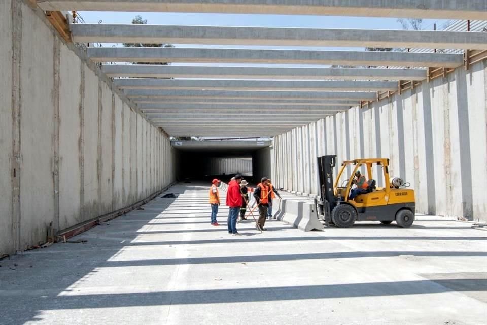 El Deprimido Chiluca correrá en una extensión lineal de 429 metros con dos carriles por sentido.