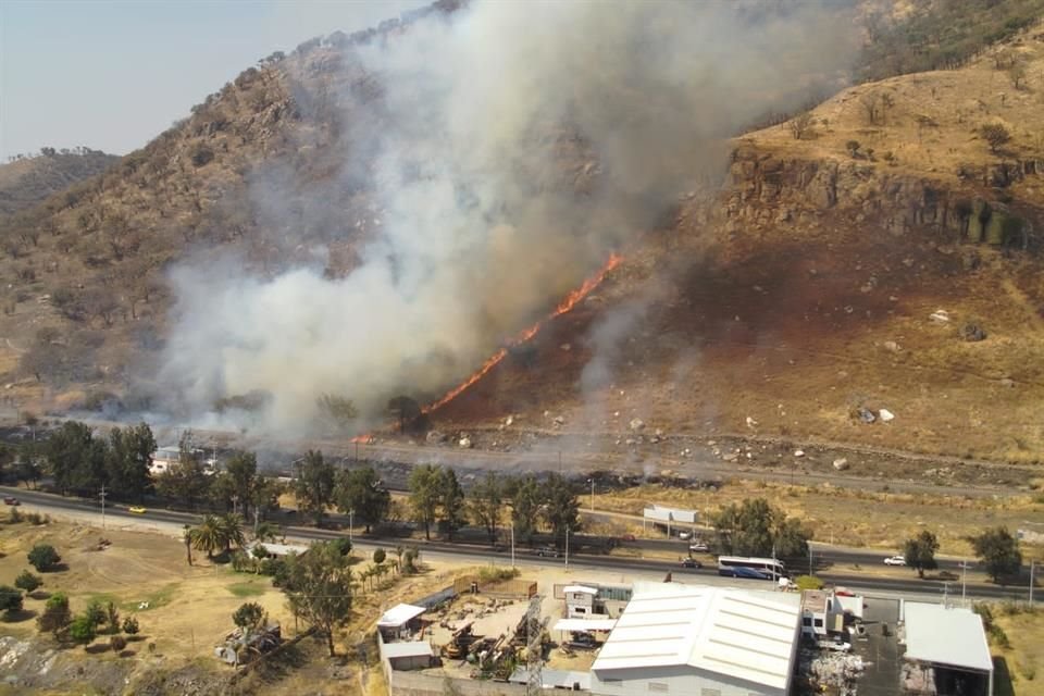 Con una diferencia de apenas 24 horas, el cerro de El Tepopote ha registrado ya dos incendios forestales.