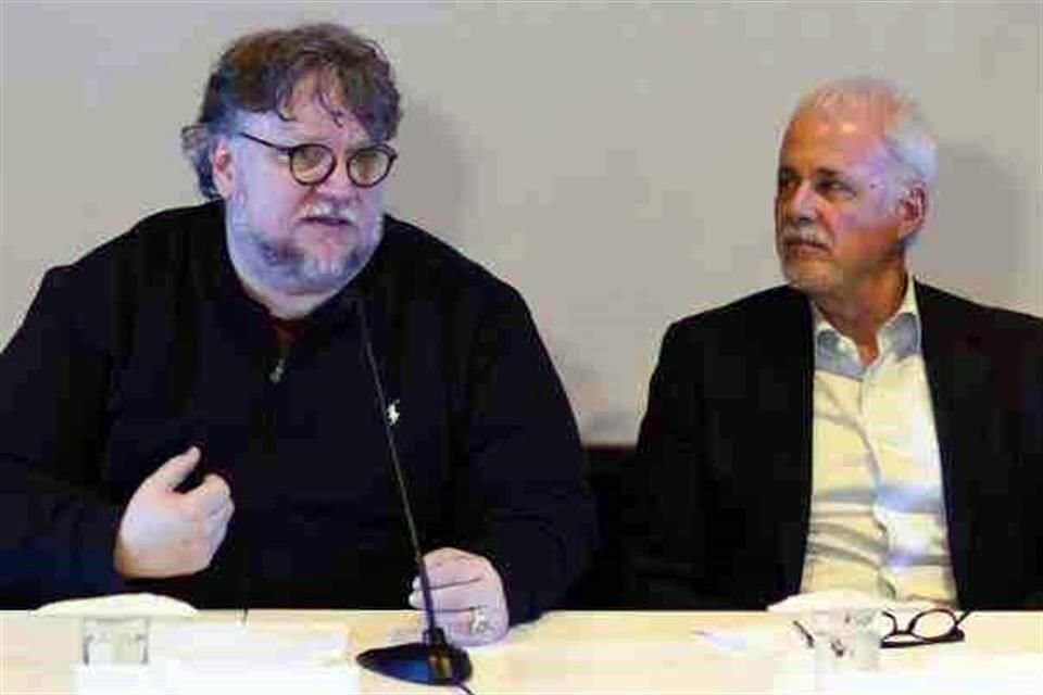 Raúl Padilla junto al cineasta Guillermo del Toro. Imagen de 2019.