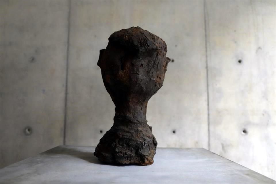 En la sede de la Fundación Casa Wabi se exhibe la obra de Huma Bhabha, escultora paquistaní-estadounidense.