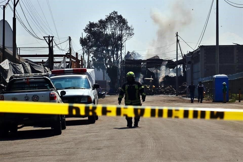 El siniestro fue atendido por mil personas provenientes de Alcaldías, Municipios colindantes y de la UNAM.