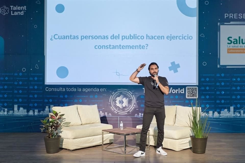 José Americano habló en Talent Land sobre los beneficios del ejercicio