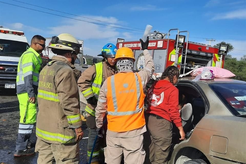 El accidente ocurrió a la altura del kilómetro 95 de la Autopista a Los Altos.