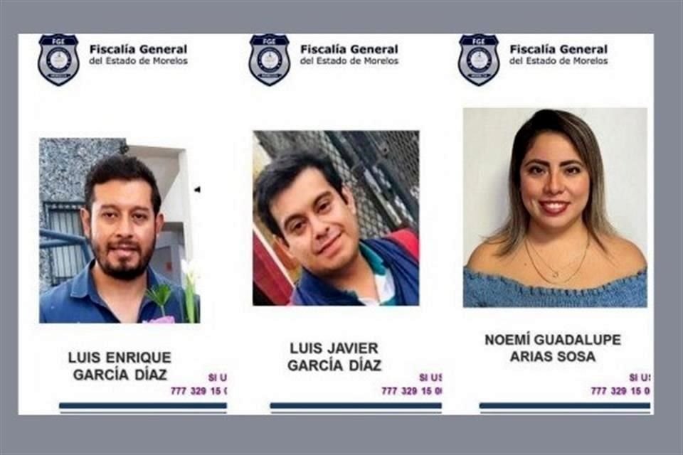 Los tres jóvenes que el 12 de abril salieron de Cuernavaca a la CDMX para a una consulta, fueron encontrados sin vida en Morelos.