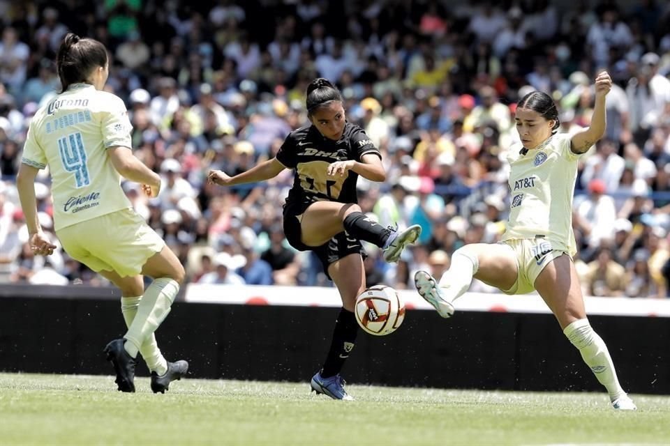 Los Pumas estuvieron cerca de acabar con la mala racha sin ganar ante el América, que data desde 2019.