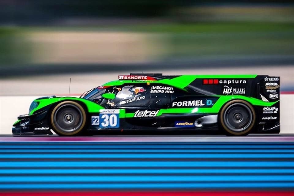 El piloto mexicano y su equipo Duqueine se encuentran en el noveno lugar en el campeonato 2021.