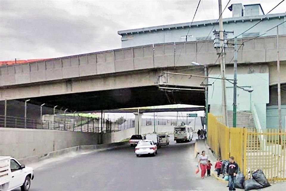 2008: Hace 15 años la estructura presentaba un ligero hundimiento.