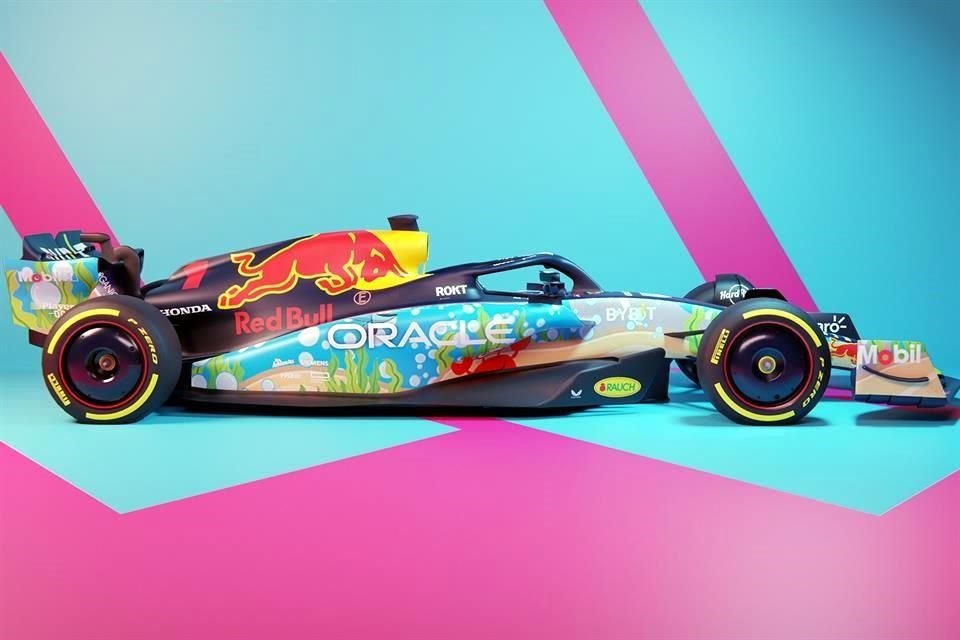 Red Bull presentó tres posibles diseños de su auto RB19 para disputar el Gran Premio de Miami.