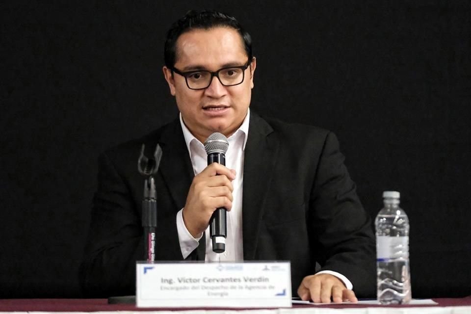 Víctor Cervantes, encargado de despacho de la Agencia de Energía del Estado.