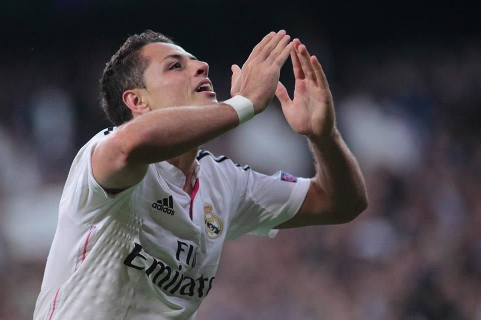 Chicharito Hernández era delantero del Real Madrid.