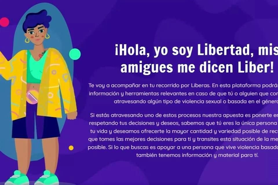 Para los casos en los que la víctima no quiere presentar una denuncia, la página ofrece guías sobre cómo llevar un proceso de justicia.