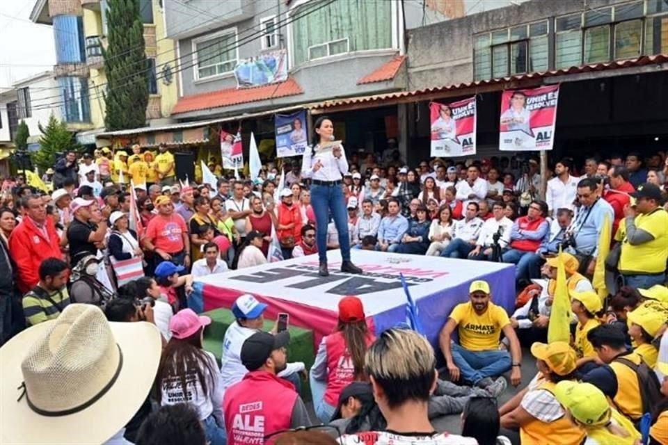 Alejandra del Moral aseguró que se ajustaría a las condiciones de morenistas con tal de que se lleve a cabo el segundo debate.