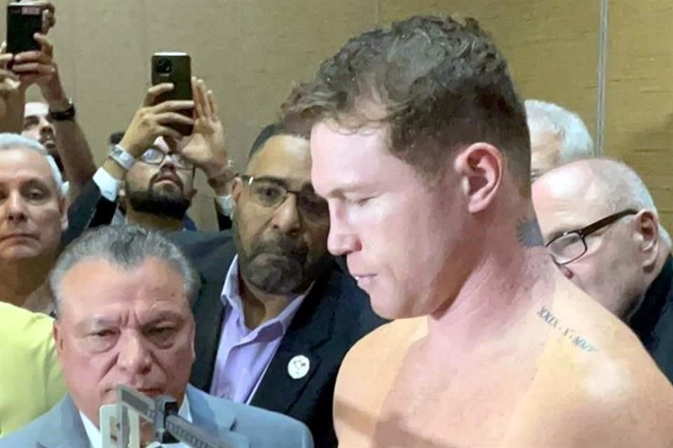 Canelo está listo para la pelea.