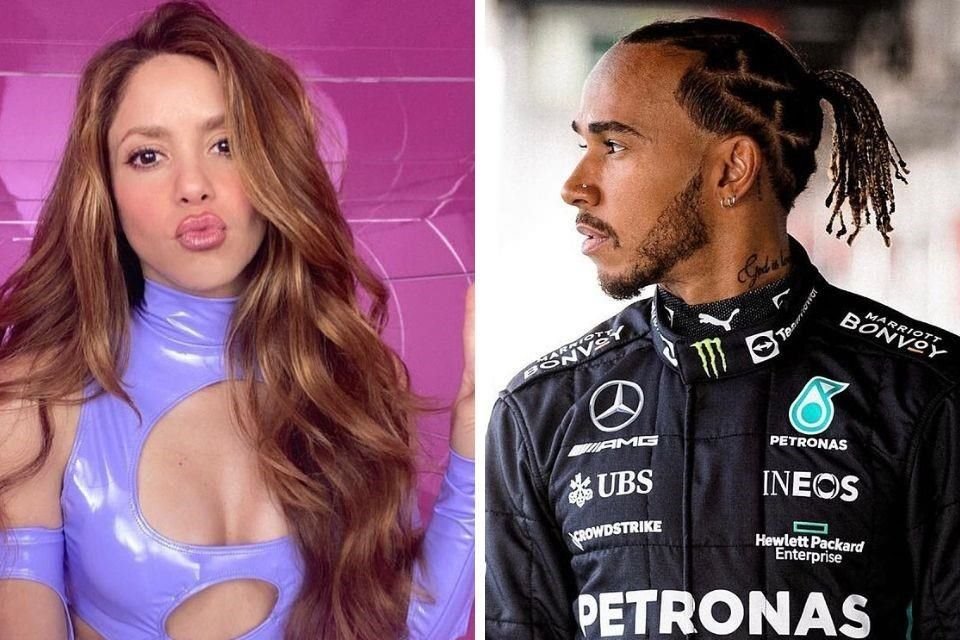 Shakira y el piloto Lewis Hamilton dieron un paseo en bote en Miami a unos días de cenar juntos.