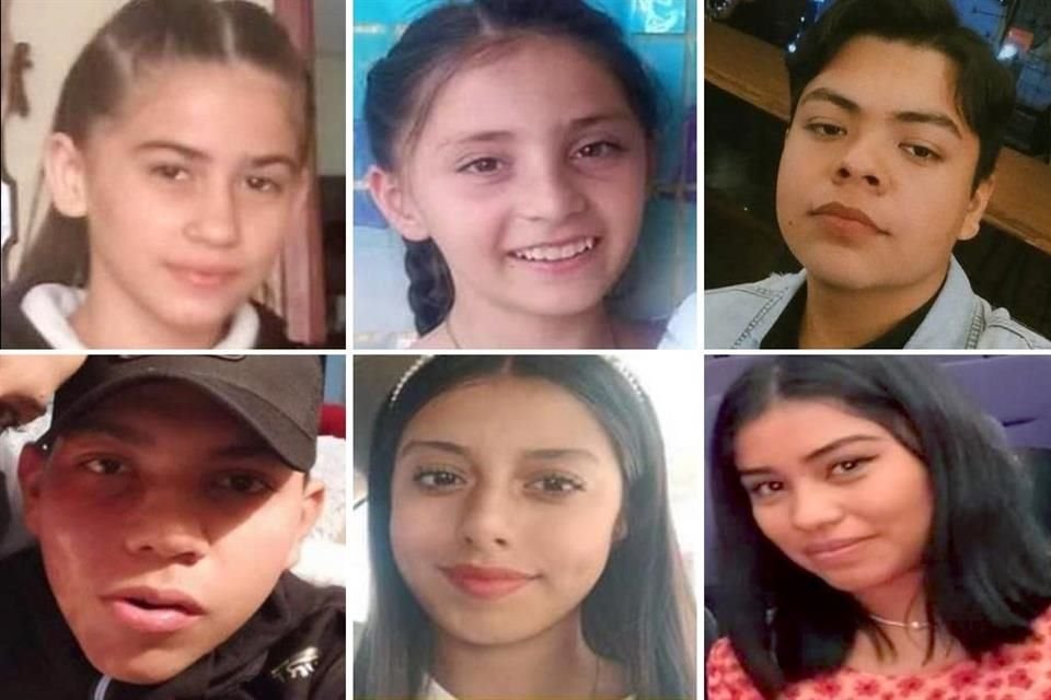 Joanna Jiménez, Daniela Jiménez, Fátima Ramírez, José Jiménez Álvarez, Ana Inguanzo y Érick Veloz, fueron vistos por última vez el martes en Zapopan.