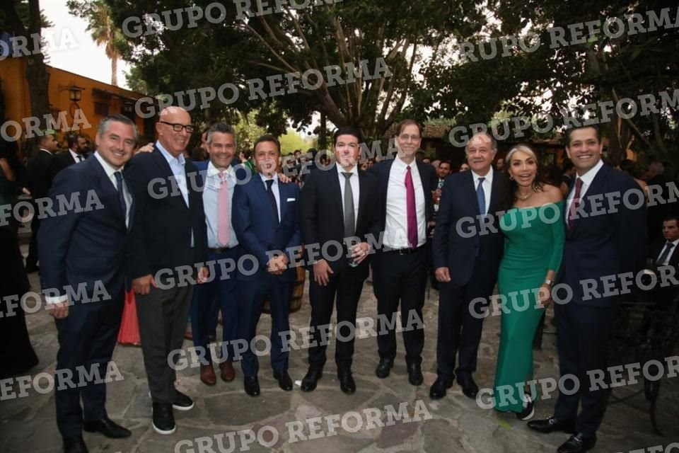 Checo Barrera, Dante Delgado, Andrés Pintos, Pablo Lemus, Samuel García, Agustín Basave Benítez, Javier Navarro, María Elena Limón y Mauro Garza.