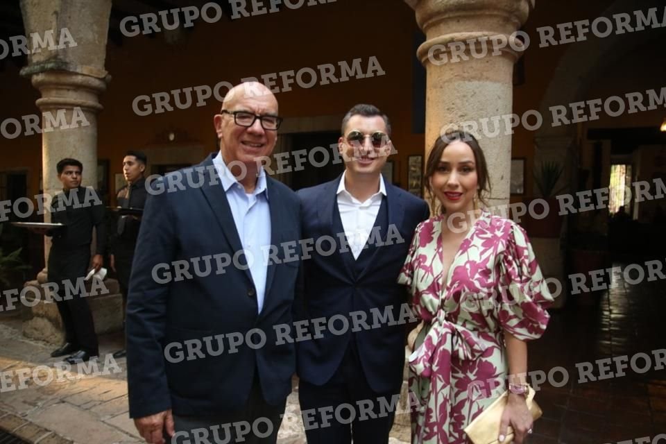 Dante Delgado, Luis Donaldo Colosio y Marilú García.