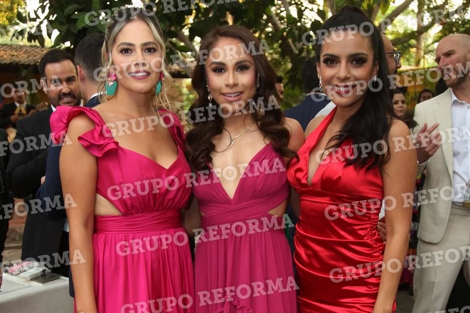 Gretel Torre, Paola Longoria y Verónica Sánchez.