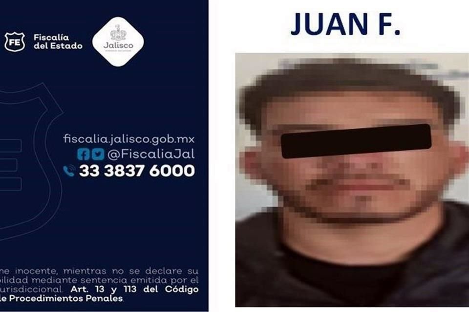 Además de Juan 'F', otros sujetos participaron en el robo del que se le vincula.