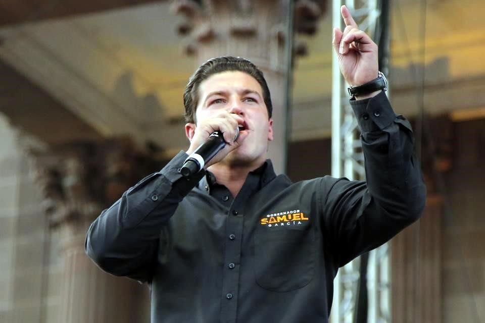 Samuel García aseguró que analizará las propuestas de sus rivales en la contienda por la Gubernatura.