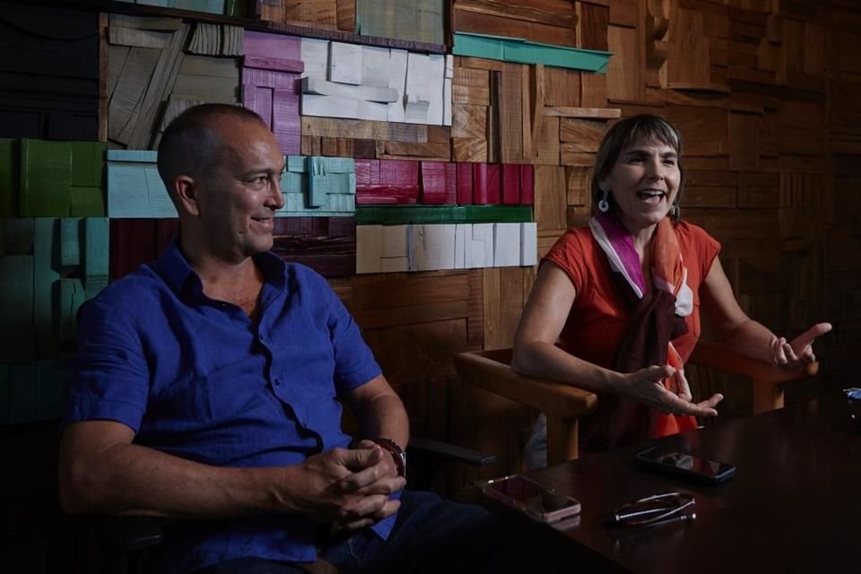 Isabel Moncada (Guadalajara) y Peter Glassford (Texas) son dos diseñadores que parten de cero.
