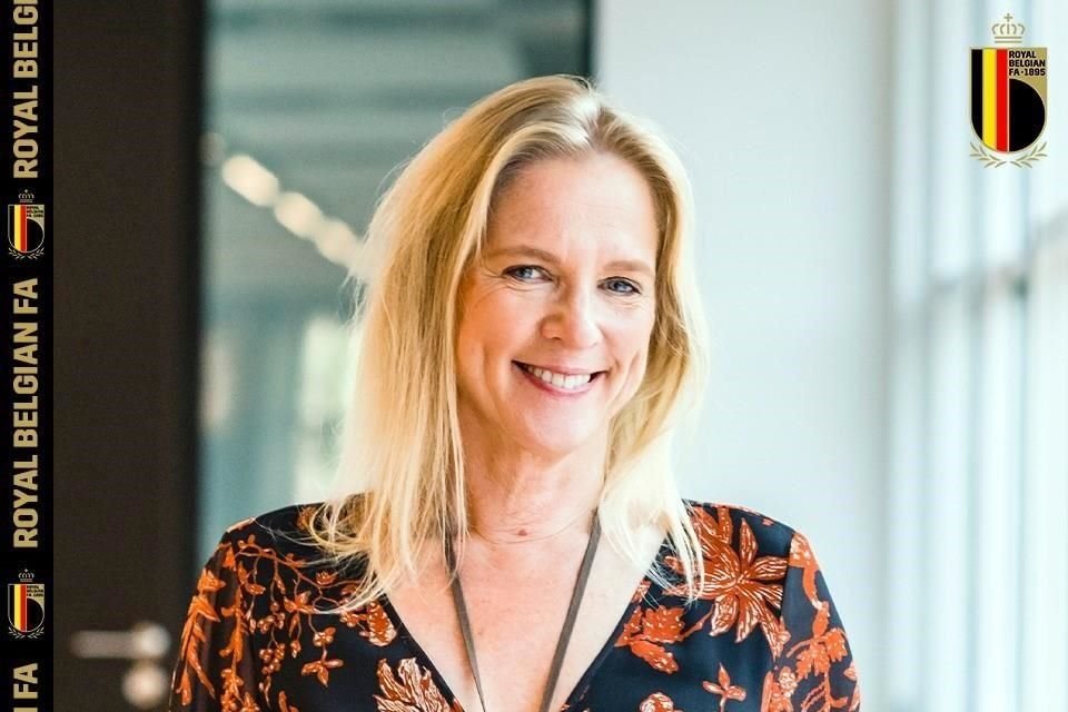 Pascale Van Damme es la nueva presidenta de la Federación de Futbol de Bélgica.