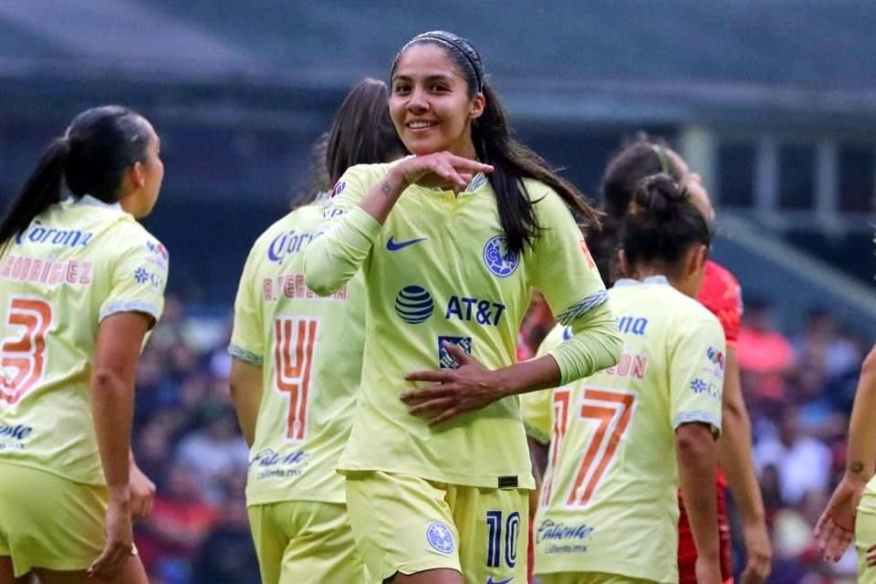 Alison González llegó a 100 goles en la Liga MX femenil