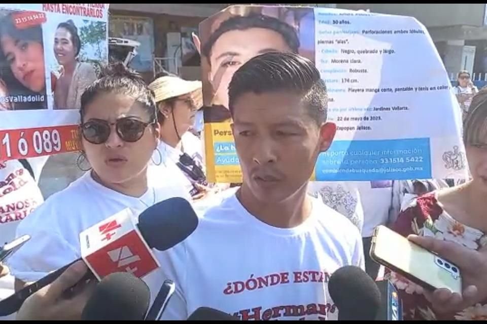 Ernesto, hermano de Maira Karina Velázquez Durán, dijo que la familia no se había animado a denunciar la desaparición.