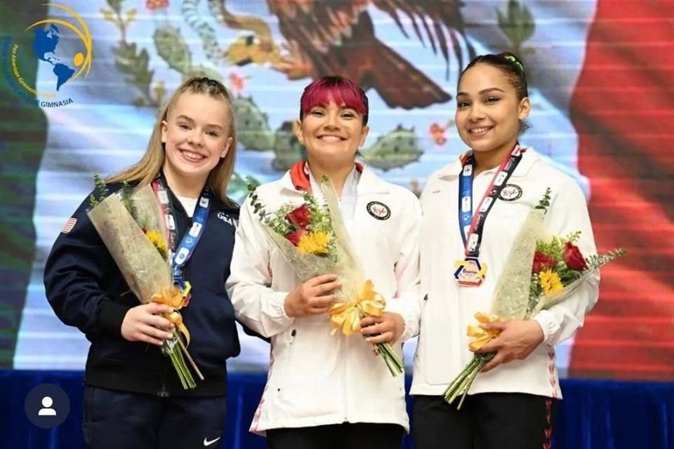 La gimnasta mexicana Alexa Moreno se colgó la medalla de oro en la prueba de salto de caballo en el Campeonato Panamericano de Medellín.