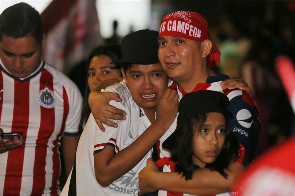 Sin palabras. La trizteza salta a la vista.