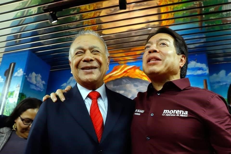 El petista Alberto Anaya y el morenista Mario Delgado dijeron ser amigos.