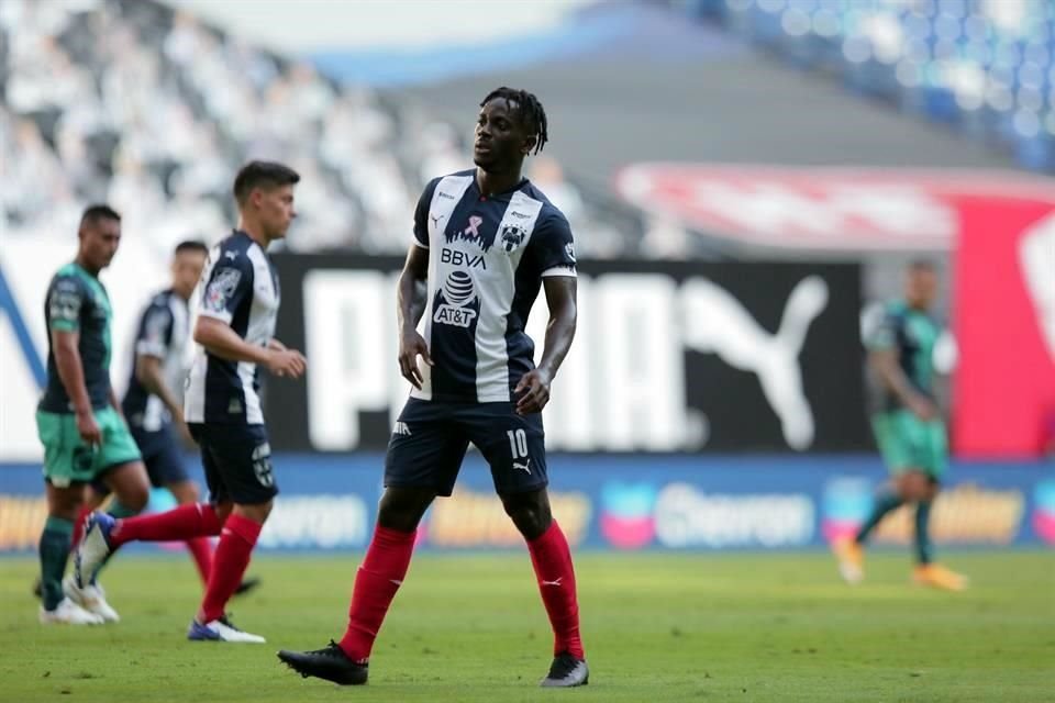 Aké Loba se uniría a Nicolás Sánchez como las bajas del Monterrey ante los potosinos.