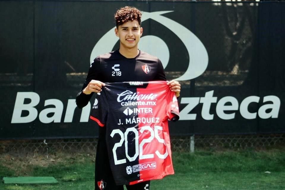 El mediocampista Jeremy Márquez dice que el Atlas es el club de sus amores.
