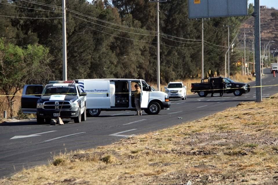 El cuerpo estaba en el Kilómetro 11, entre las Colonias San Miguel de la Punta y Jauja. A unos metros del Centro Universitario de Tonalá.